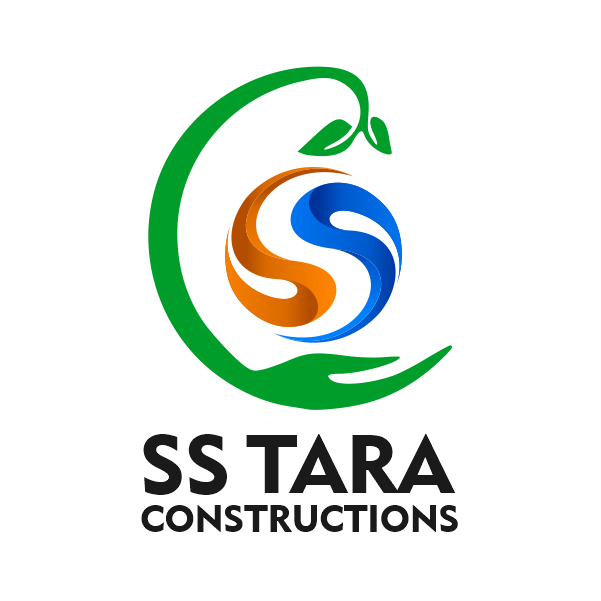 <b> SS TARA Constructions logo, it is a realestate company  </b> 